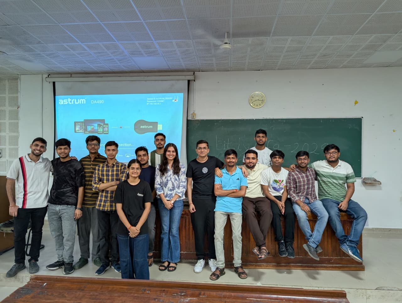 Introducing Computer Coding Club to freshers